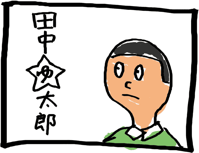 田中ゆ太郎のプロフィールイラスト